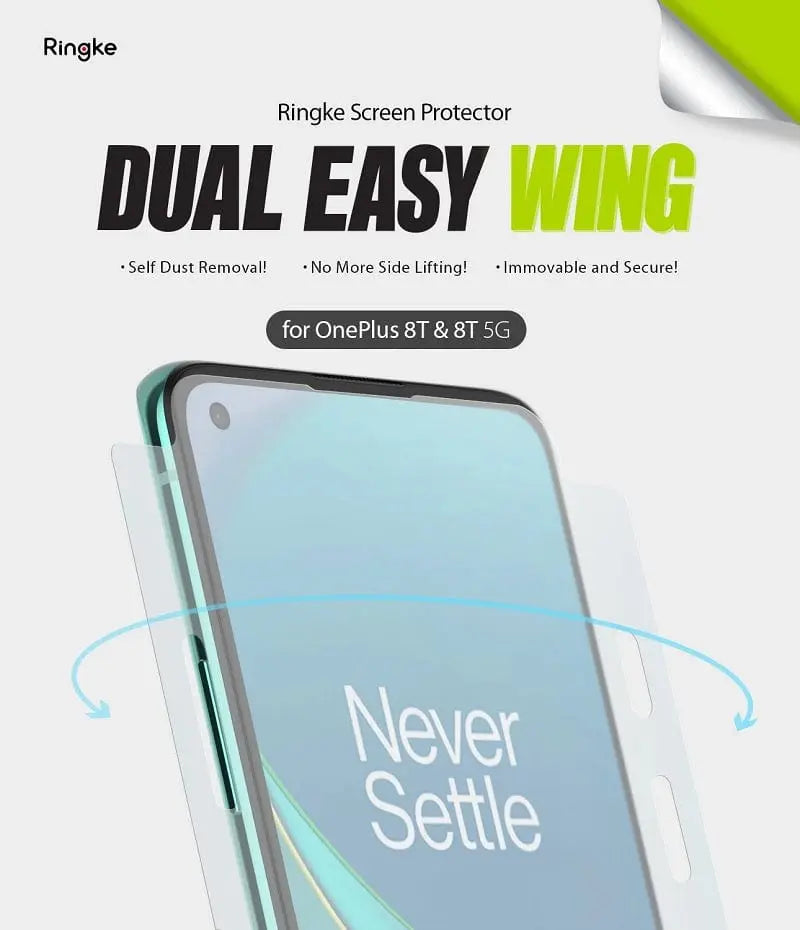 OnePlus 8T / 8T+ 5G Screen Protector Dual Easy Film Ringke