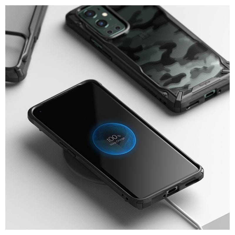 OnePlus 9 Pro Case Camo Black Fusion X By Ringke