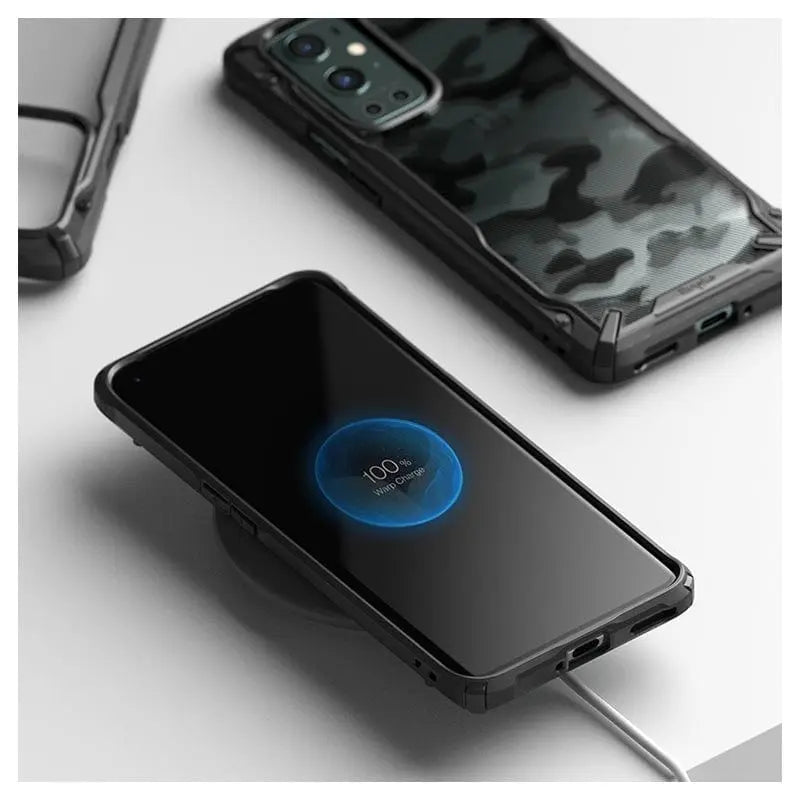 OnePlus 9 Pro Case Camo Black Fusion X By Ringke