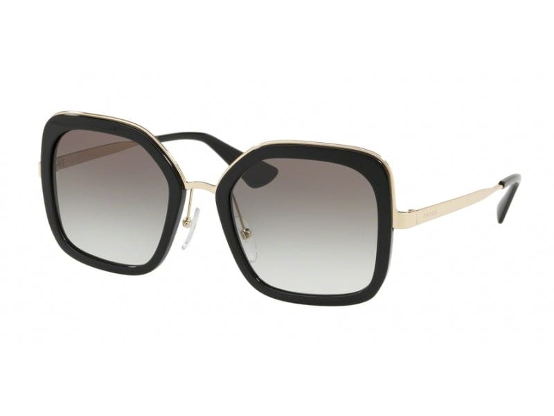 Prada Sunglasses For Women PR 57US 54 Grey-Black & Black