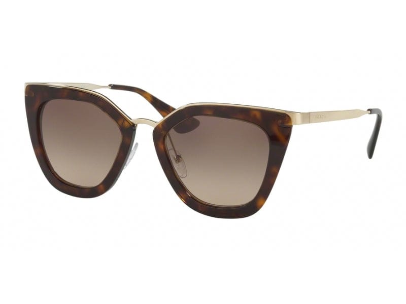 Prada Sunglasses For Womens PR 53SS 52 Grey-Black & Tortoise