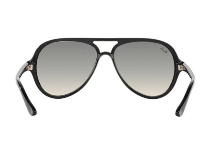 Ray-Ban Cats 5000 Classic RB4125 601/32 Black Nylon Light Grey Lenses
