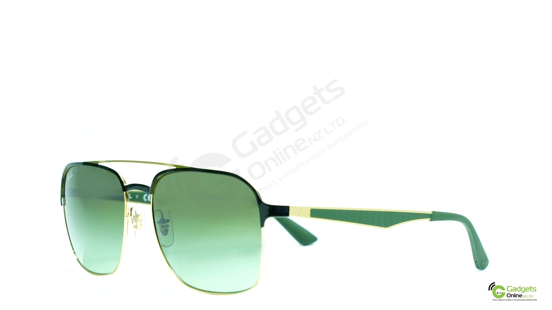 Ray-Ban RB3570 9110E8 Black - Brown Lenses (Metal)