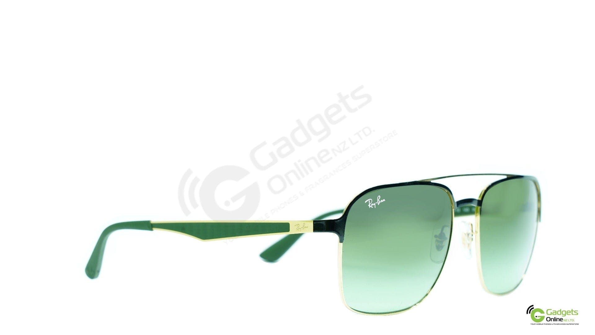 Ray-Ban RB3570 9110E8 Black - Brown Lenses (Metal)