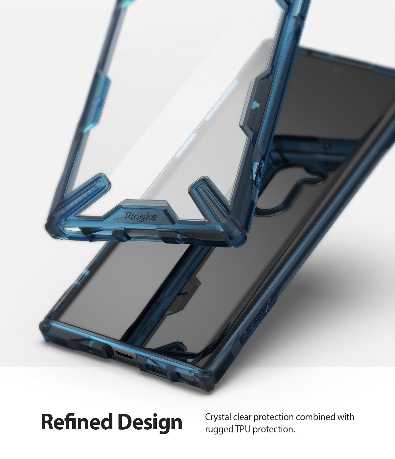 Ringke Fusion-X Samsung Galaxy Note 10 Case - Space Blue