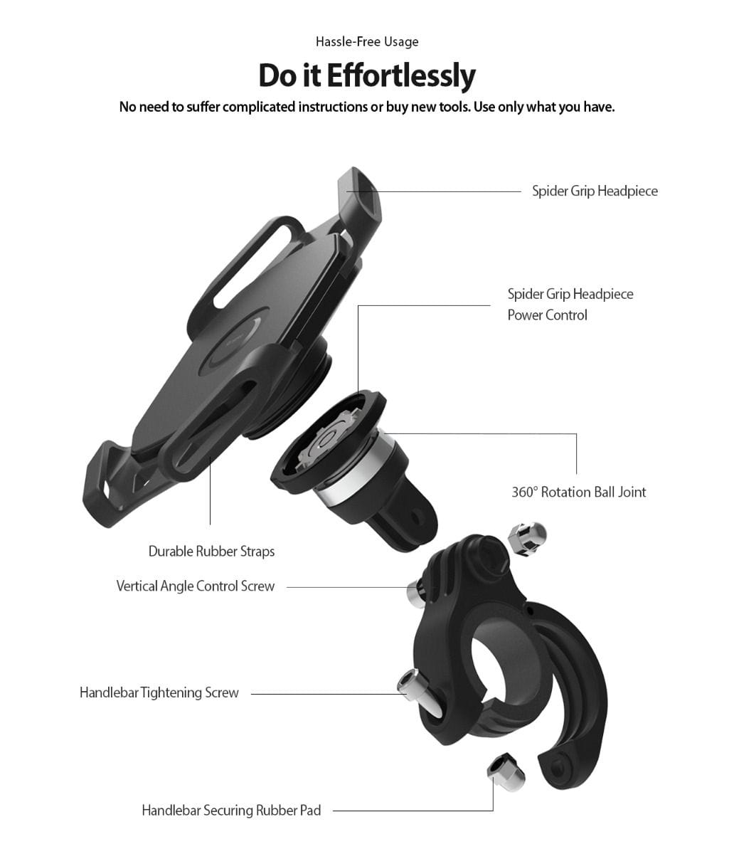 Ringke Spider Grip Mount for Bike