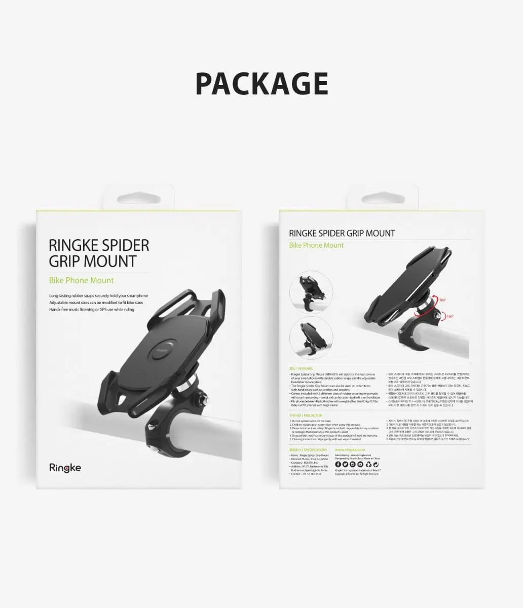 Ringke Spider Grip Mount for Bike