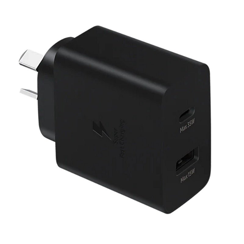 Samsung 35W Duo Fast Charging Wall Charger - Black