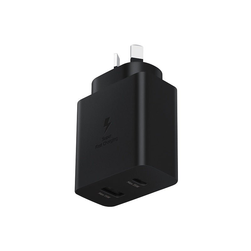Samsung 35W Duo Fast Charging Wall Charger - Black