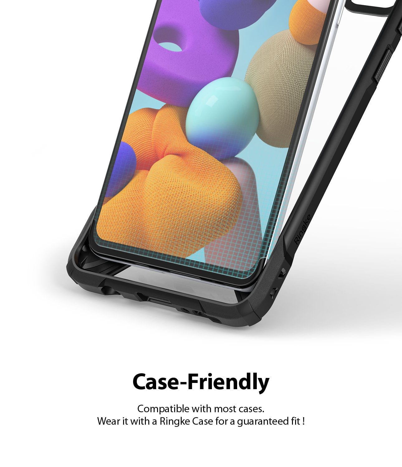 Case friendly compatible with most cases