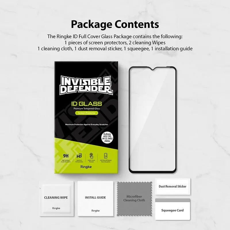 Samsung A32 5G / A12 / A02 Glass Screen Protector