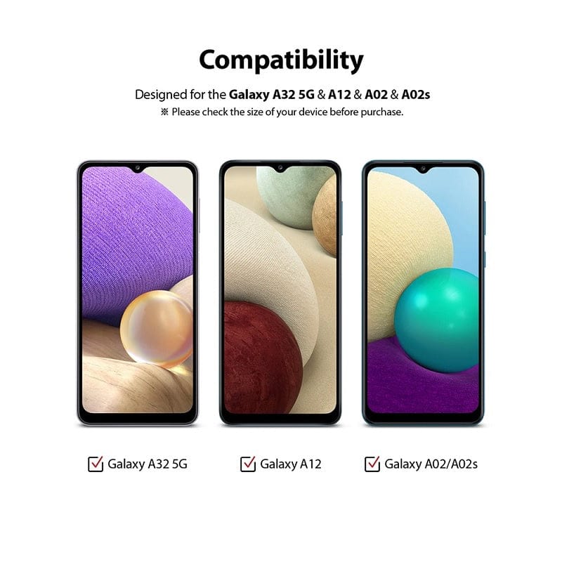 Samsung A32 5G / A12 / A02 Glass Screen Protector