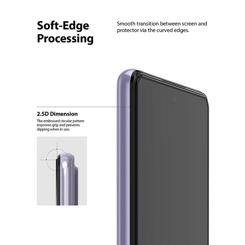 Samsung A72 Glass Screen Protector By Ringke
