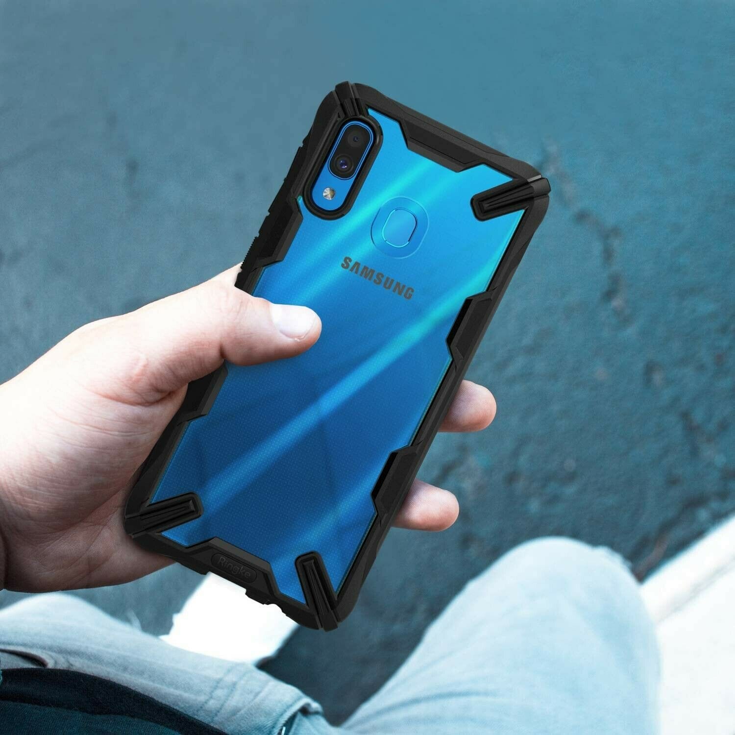 Samsung Galaxy A30 Fusion-X Case Black By Ringke