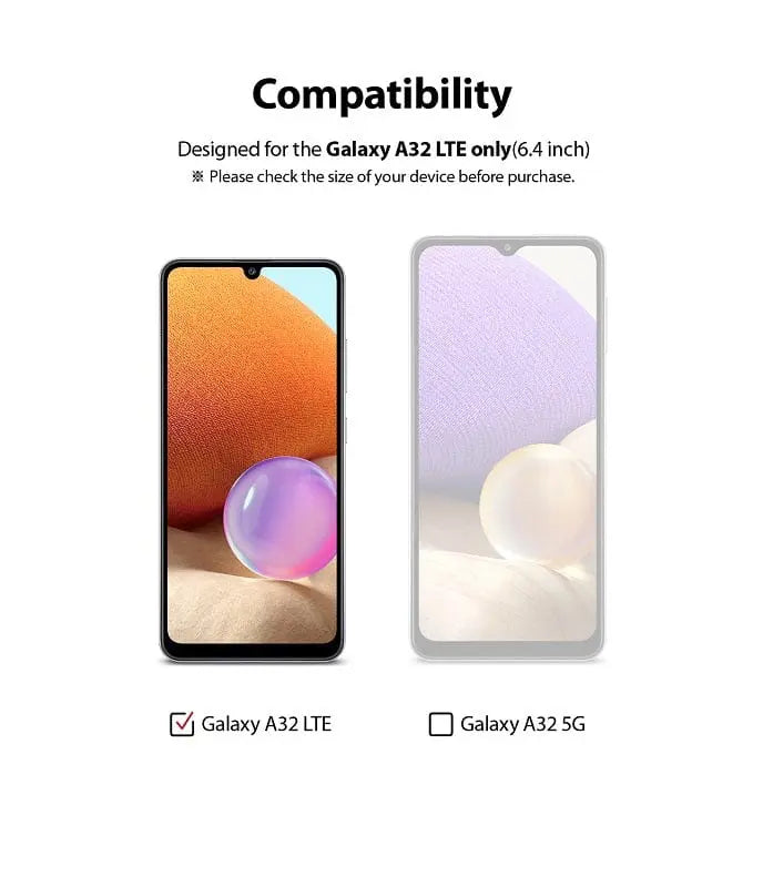 Samsung Galaxy A32 4G ID Glass Screen Protector By Ringke