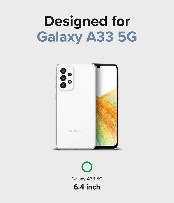 Samsung Galaxy A33 5G Fusion Clear Case by Ringke