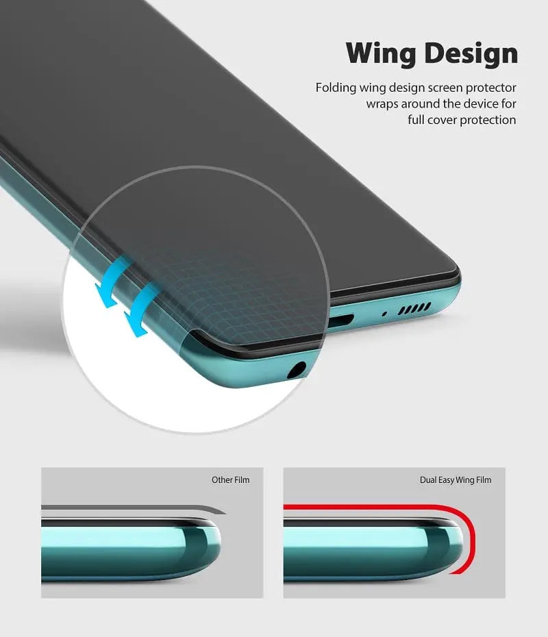 Samsung Galaxy A71 Screen Protector Dual Easy Wing Film By Ringke