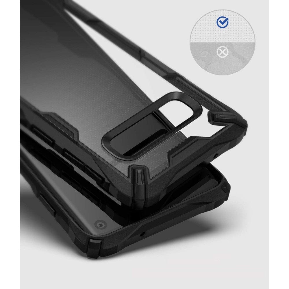 Samsung Galaxy S10 Fusion-X Black Case By Ringke