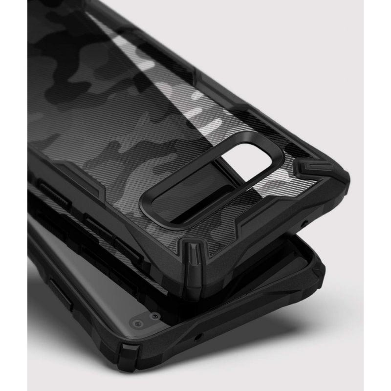 Samsung Galaxy S10 Fusion-X Camo Black Case By Ringke