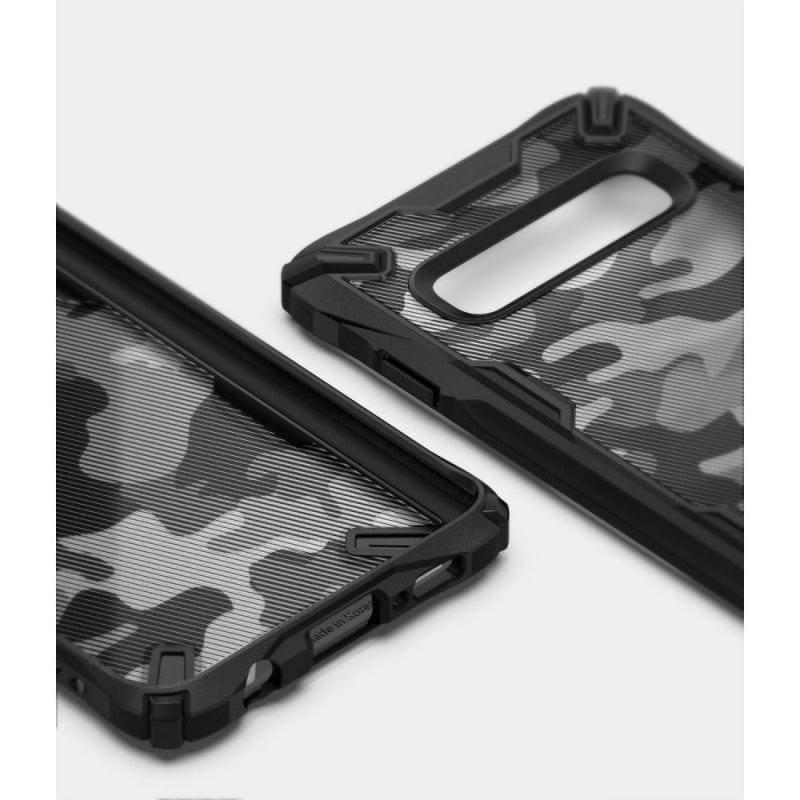 Samsung Galaxy S10 Fusion-X Camo Black Case By Ringke