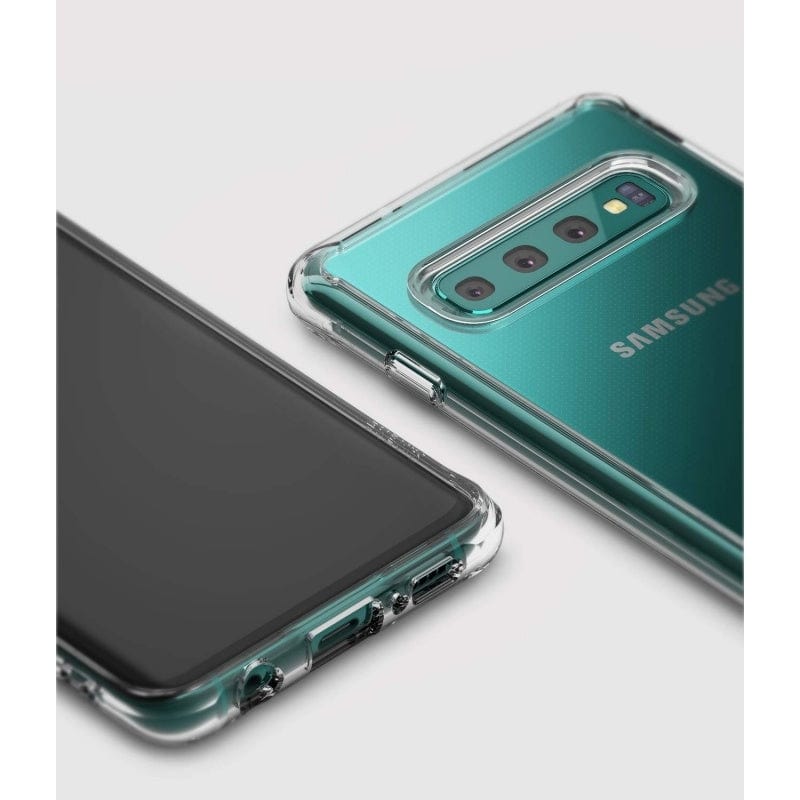 Samsung Galaxy S10 Plus Fusion Transparent Clear Case By Ringke