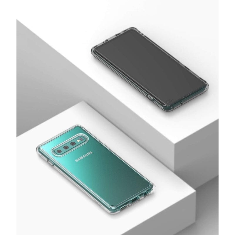 Samsung Galaxy S10 Plus Fusion Transparent Clear Case By Ringke