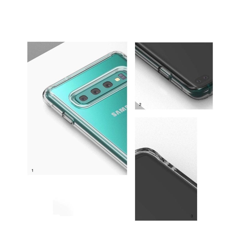 Samsung Galaxy S10 Plus Fusion Transparent Clear Case By Ringke