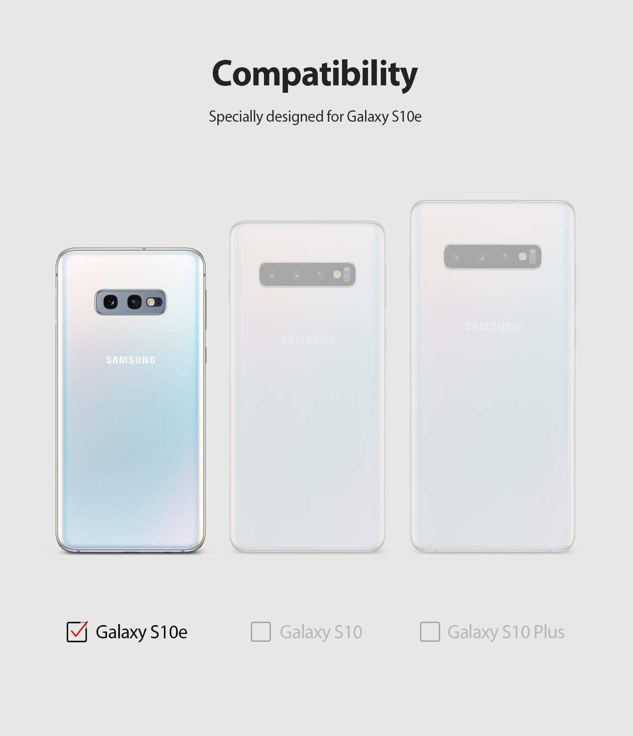 Samsung Galaxy S10e Fusion-X Design Camo Blue Case By Ringke