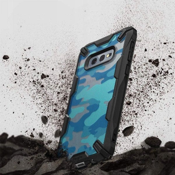 Samsung Galaxy S10e Fusion-X Design Camo Blue Case By Ringke