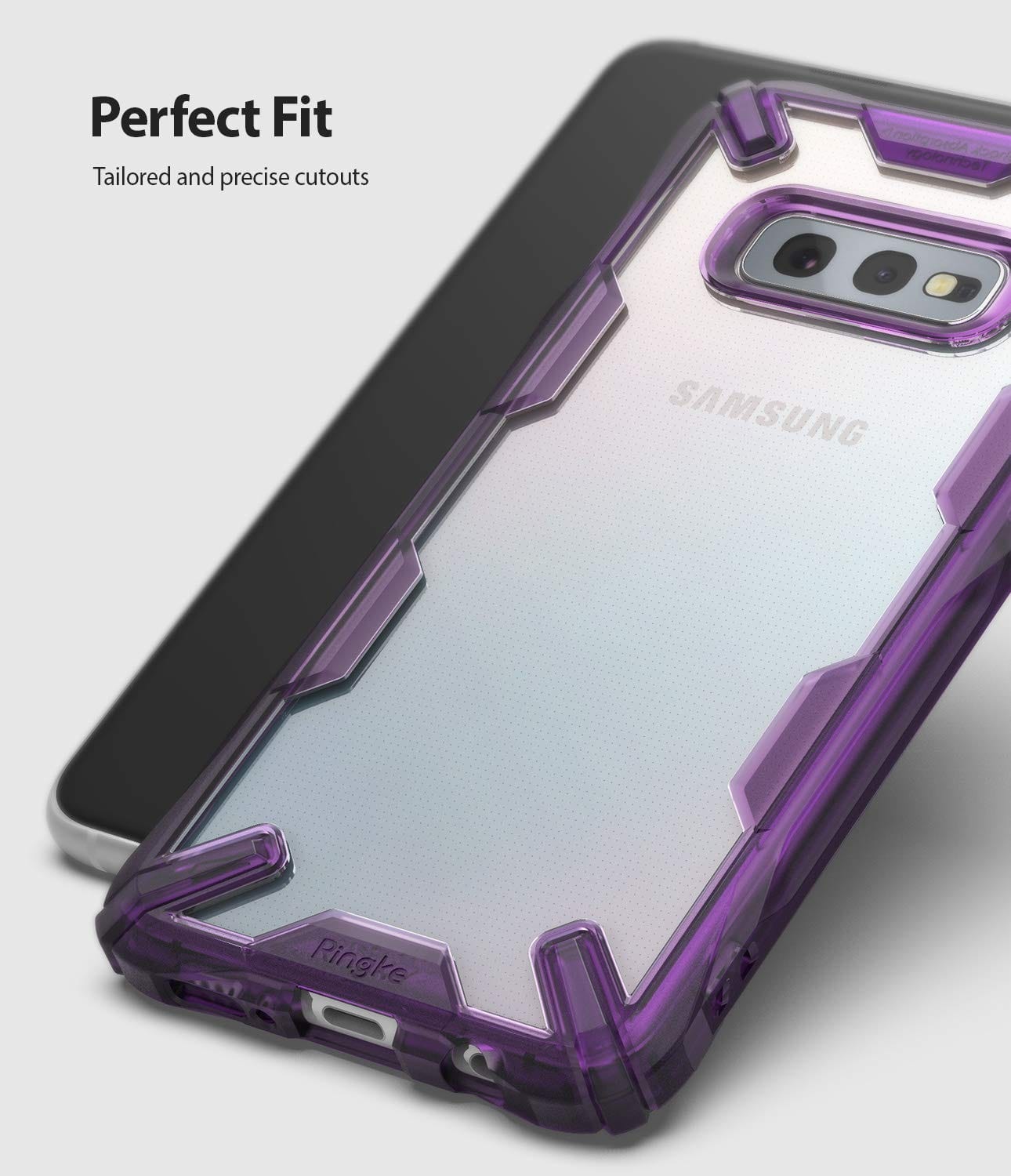 Samsung Galaxy S10E Fusion-X Royal Purple Case By Ringke