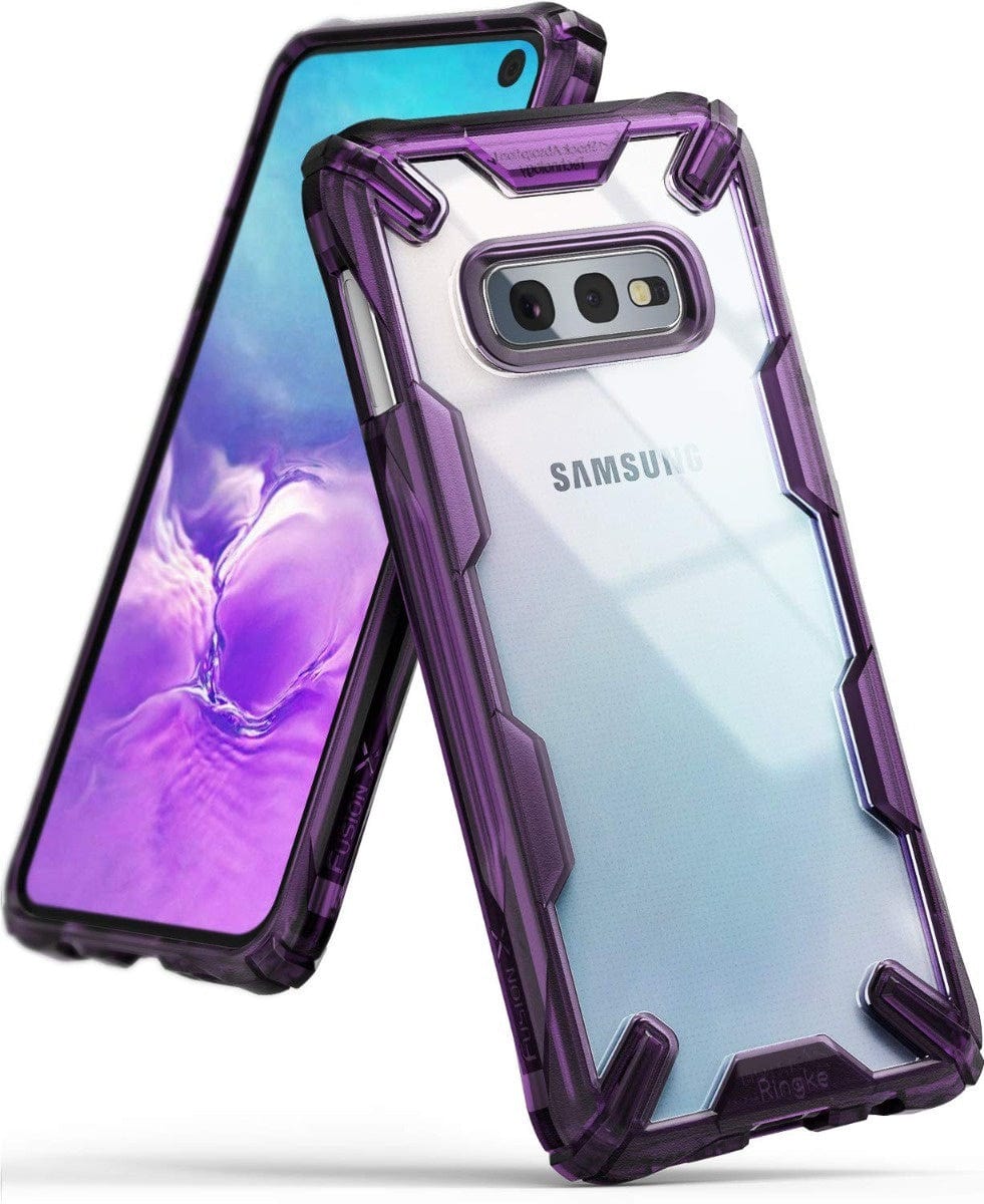 Samsung Galaxy S10E Fusion-X Royal Purple Case By Ringke