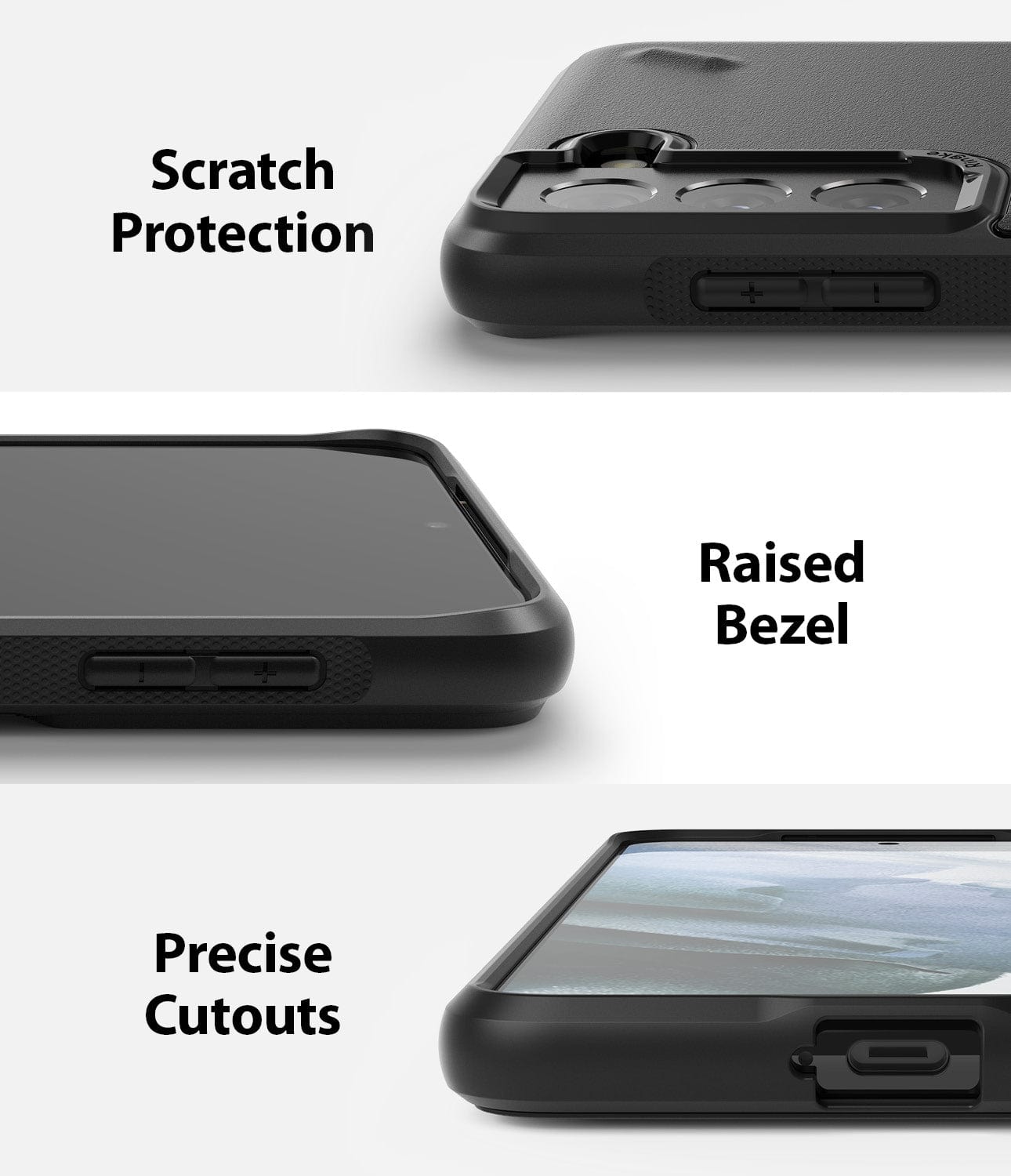 SAMSUNG Galaxy S21 Plus Case ( Black ) - Ringke ONYX