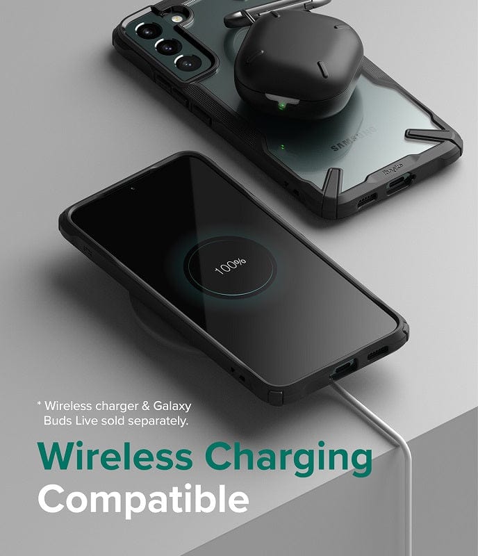 Samsung Galaxy S22 Plus Fusion-X Black Case By Ringke