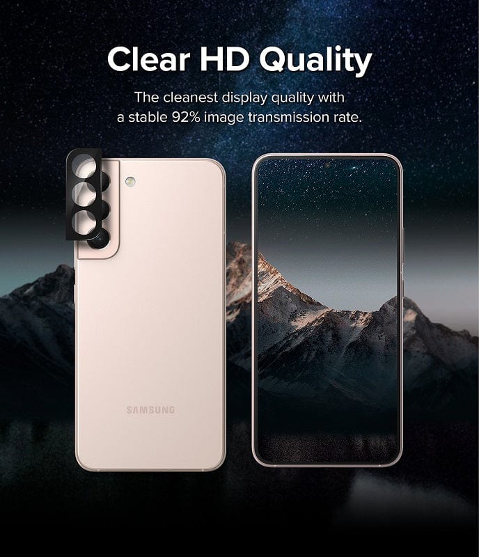 Enjoy crystal-clear HD display quality with stable imaging on your Samsung Galaxy S22 and S22+