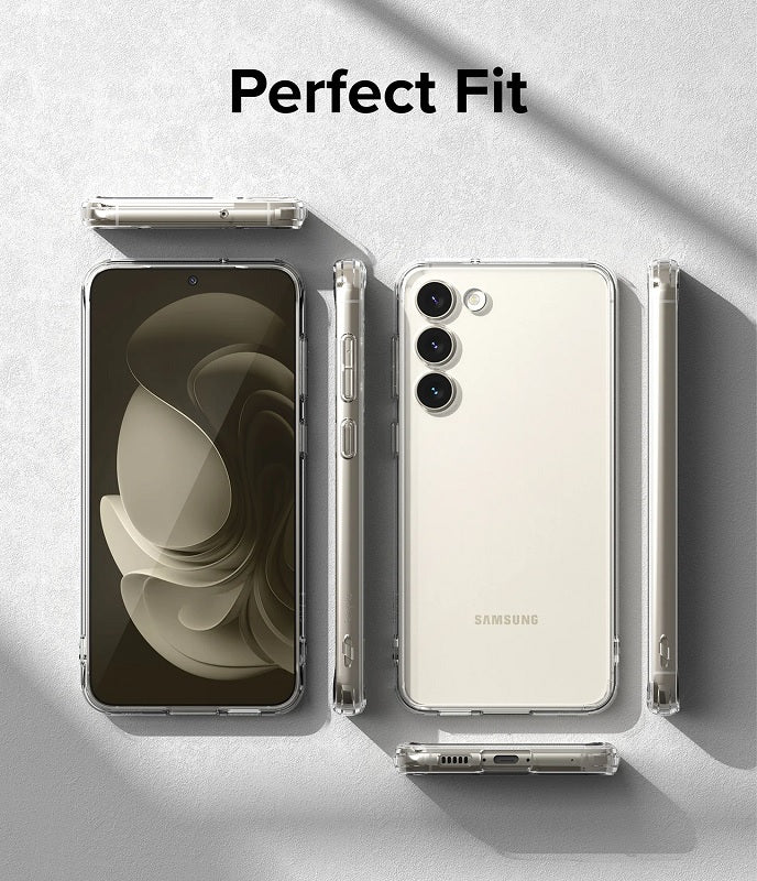 Samsung Galaxy S23 Fusion Clear Case By Ringke