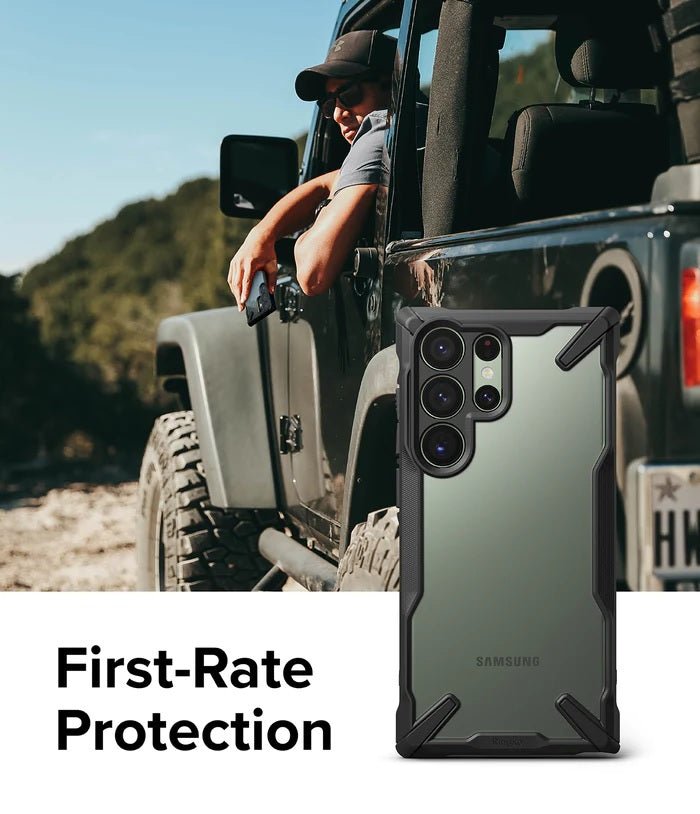 Samsung Galaxy S23 Ultra Fusion-X Black Case By Ringke