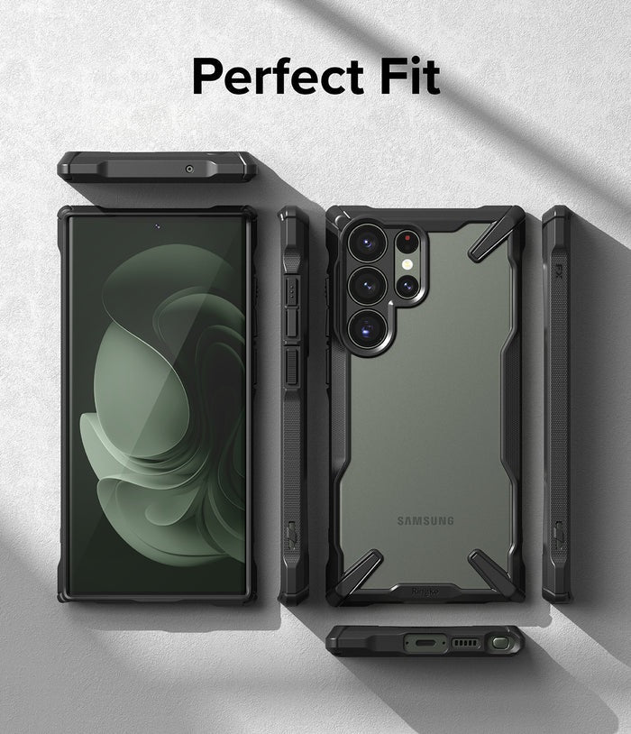 Samsung Galaxy S23 Ultra Fusion-X Black Case By Ringke
