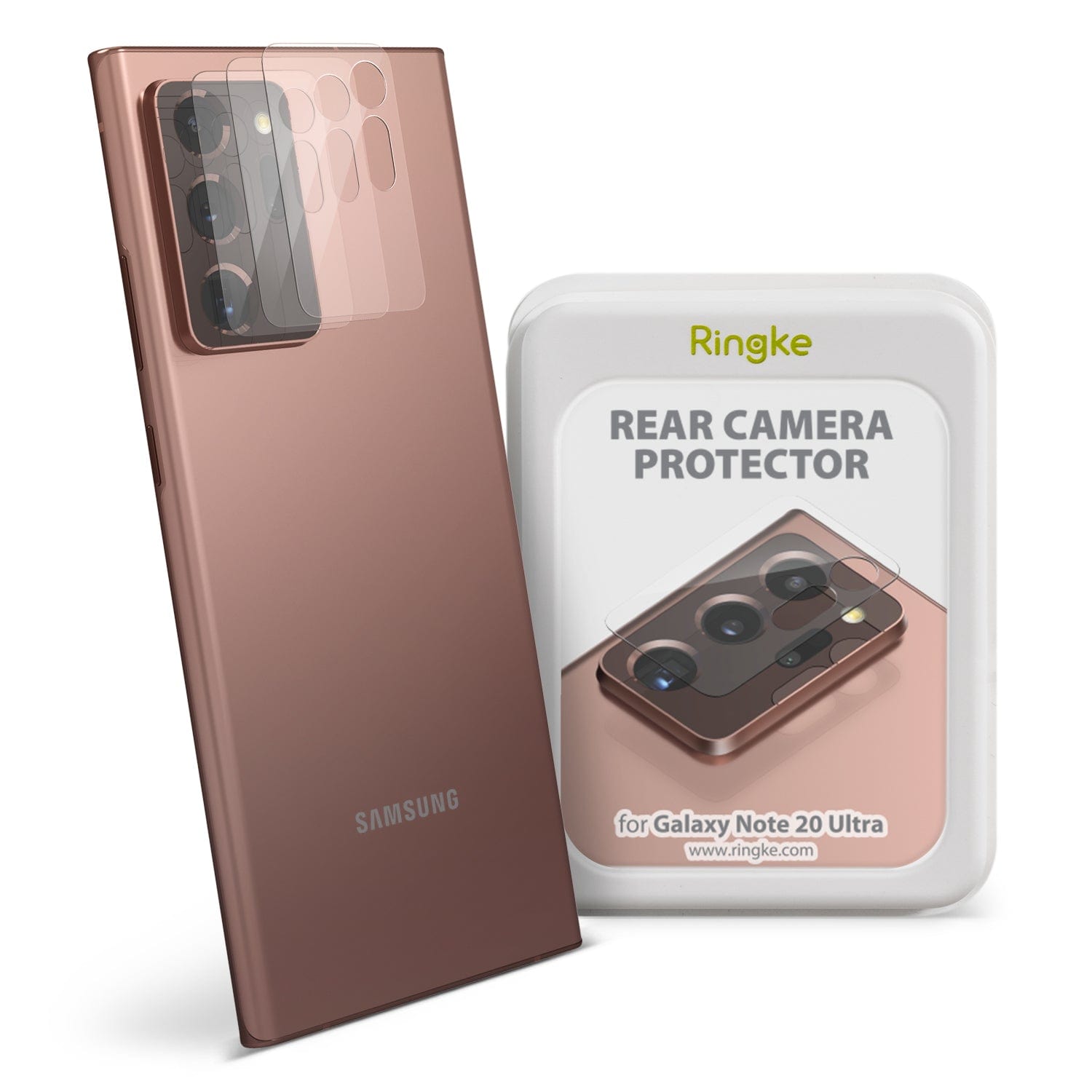 Samsung Note 20 Ultra Camera Protector 3-Pack by Ringke