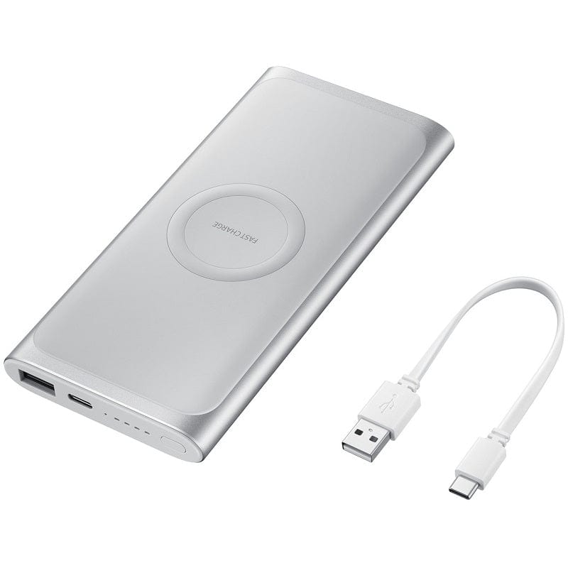 Samsung Premium 10000mah Wireless Charging Power Bank-Silver