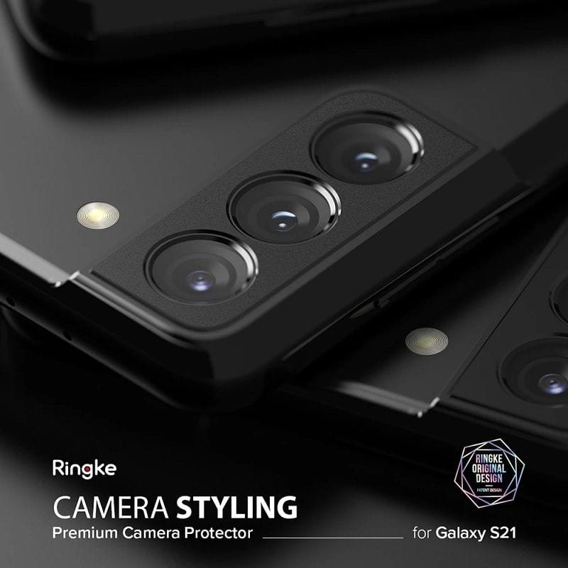 Samsung S21 Back Camera Styling Black Color by Ringke