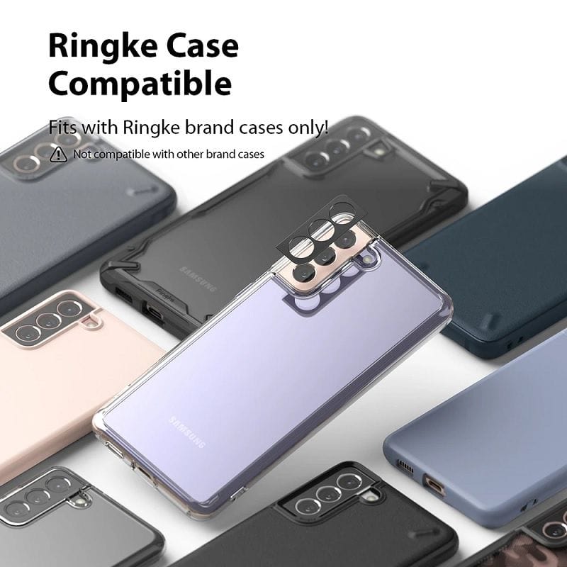 Samsung S21 Back Camera Styling Black Color by Ringke