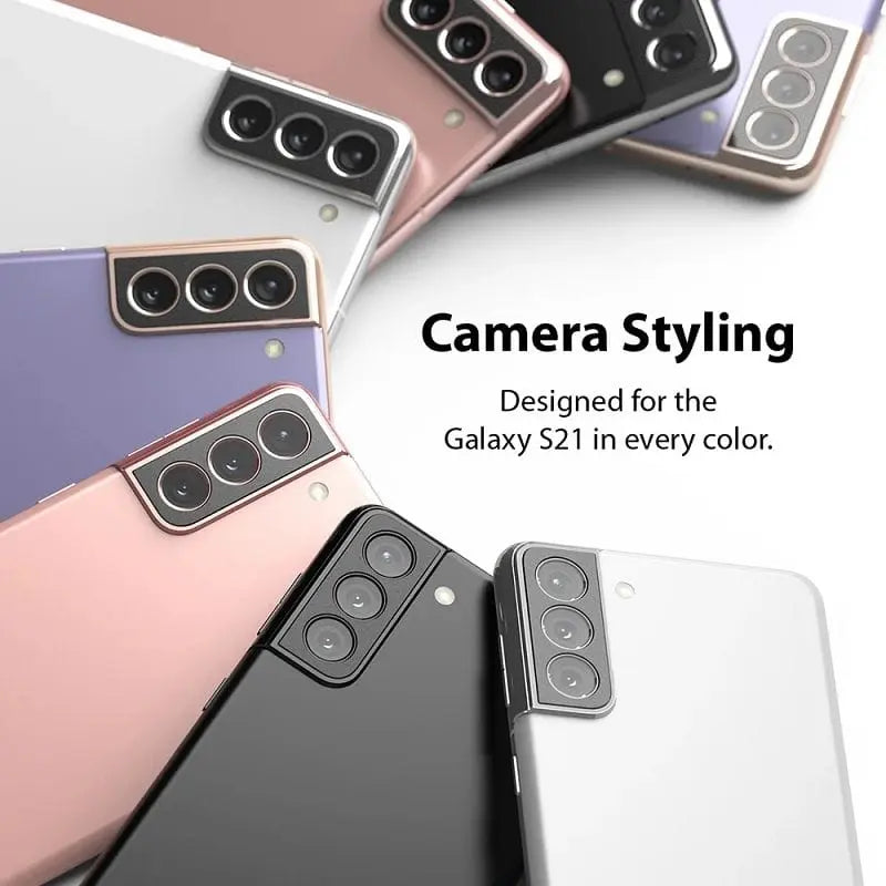 Samsung S21 Back Camera Styling Black Color by Ringke