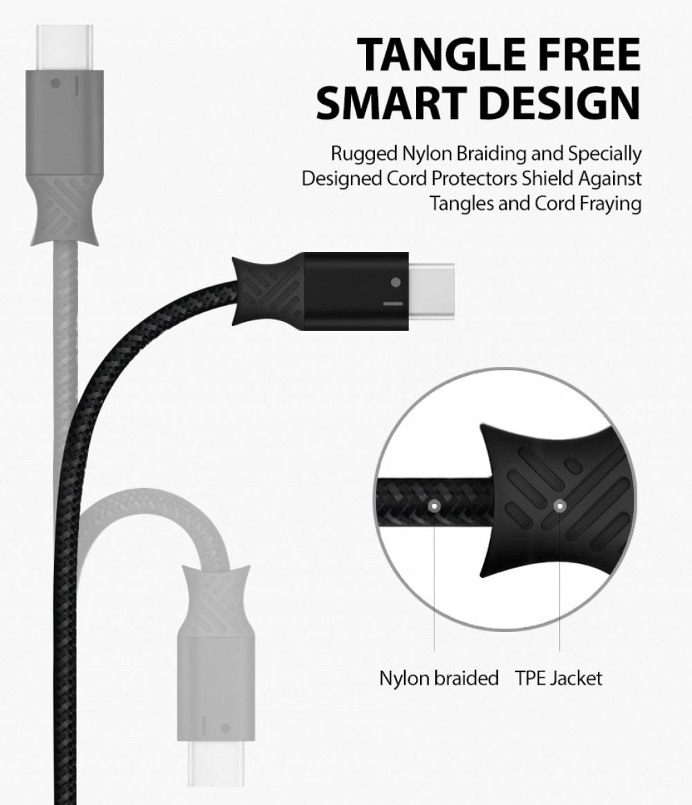 Smart Fish USB-C to USB 3.0 Cable by Ringke 1.2m