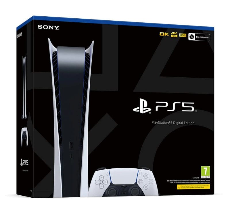 Sony PS5 Playstation 5 Digital Edition Console