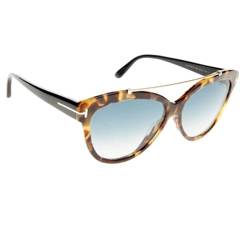 Tom Ford FT0518/S Livia 56W Havana Blue Gradient