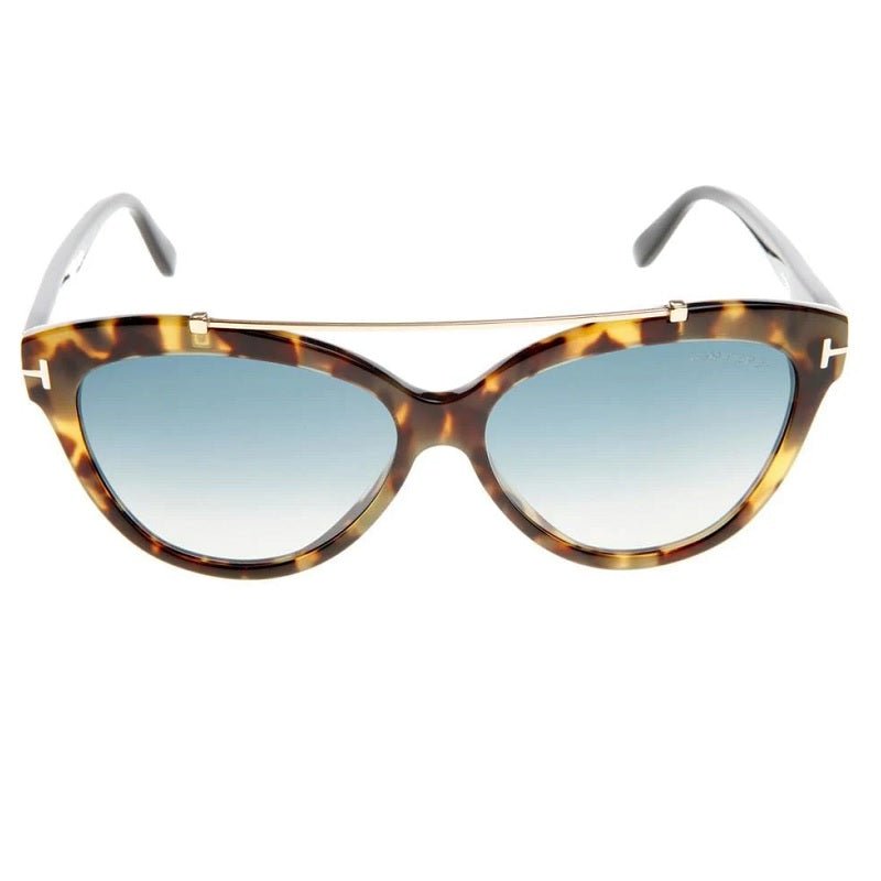 Tom Ford FT0518/S Livia 56W Havana Blue Gradient