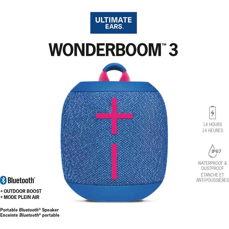 Ultimate Ears Wonderboom 3 - Hyper Blue