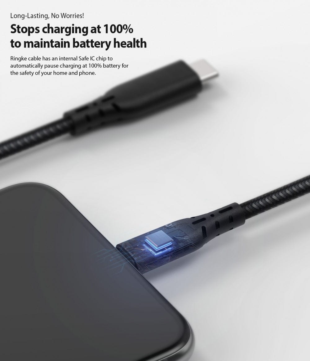 USB-C to Lightning Cable by Ringke 1.2m