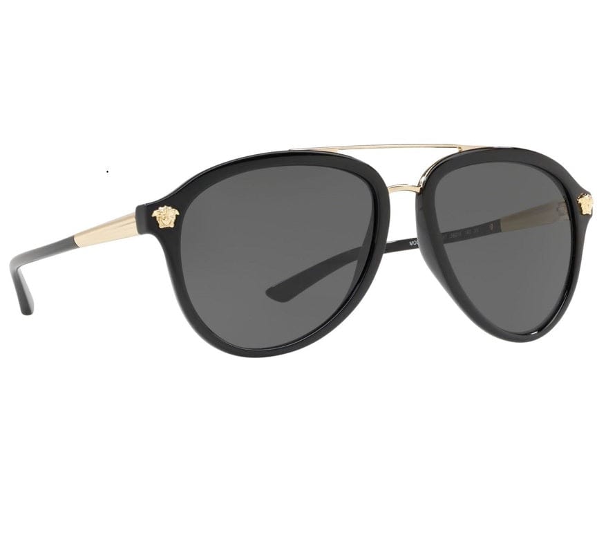 Versace Mans Sunglasses Ve4341 Gb1/87 Black / Gold