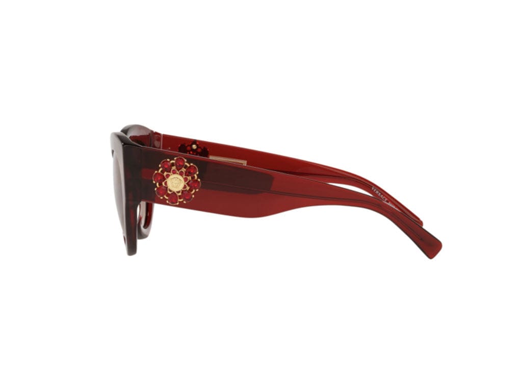 Versace VE4353BM 531713 Sunglasses -Brown Gradient and Burgundy